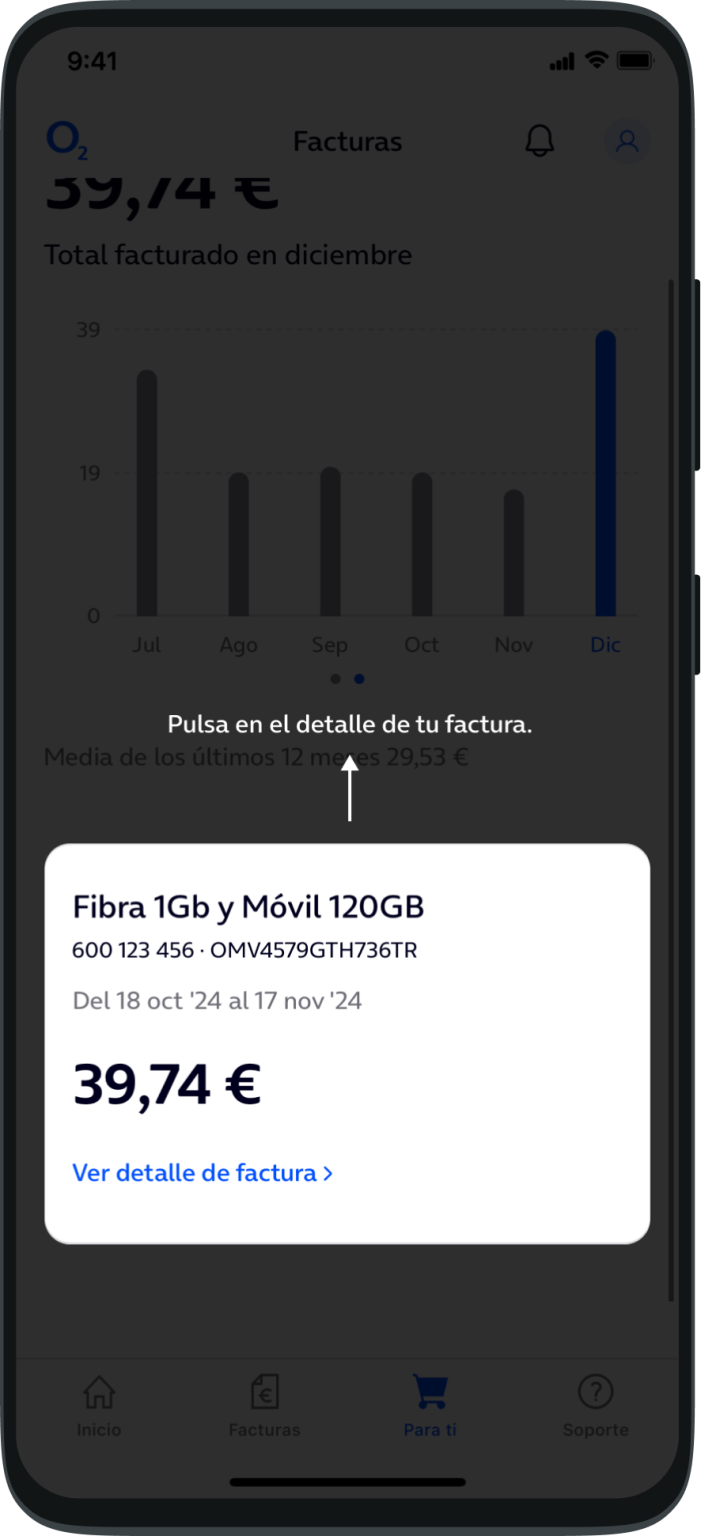 Cómo ver y descargar tus facturas de O2 | O2 Ayuda