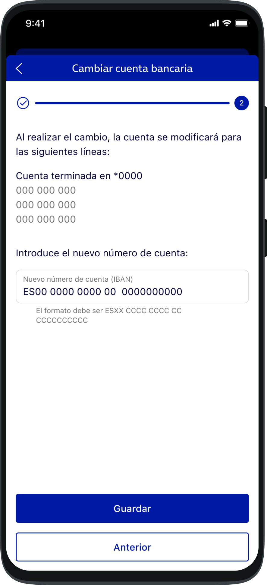 Cómo Cambiar Tu Cuenta Bancaria Desde La App | O2 Ayuda